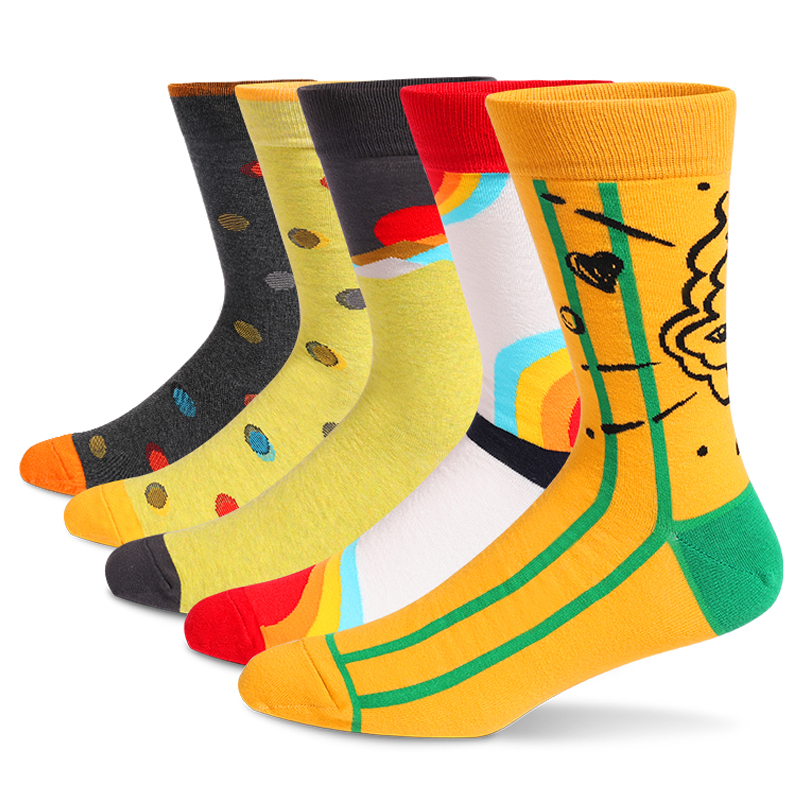 5 par męskich skarpetek Fun Dr – Cotton Crew Sock Pack recenzja i cena