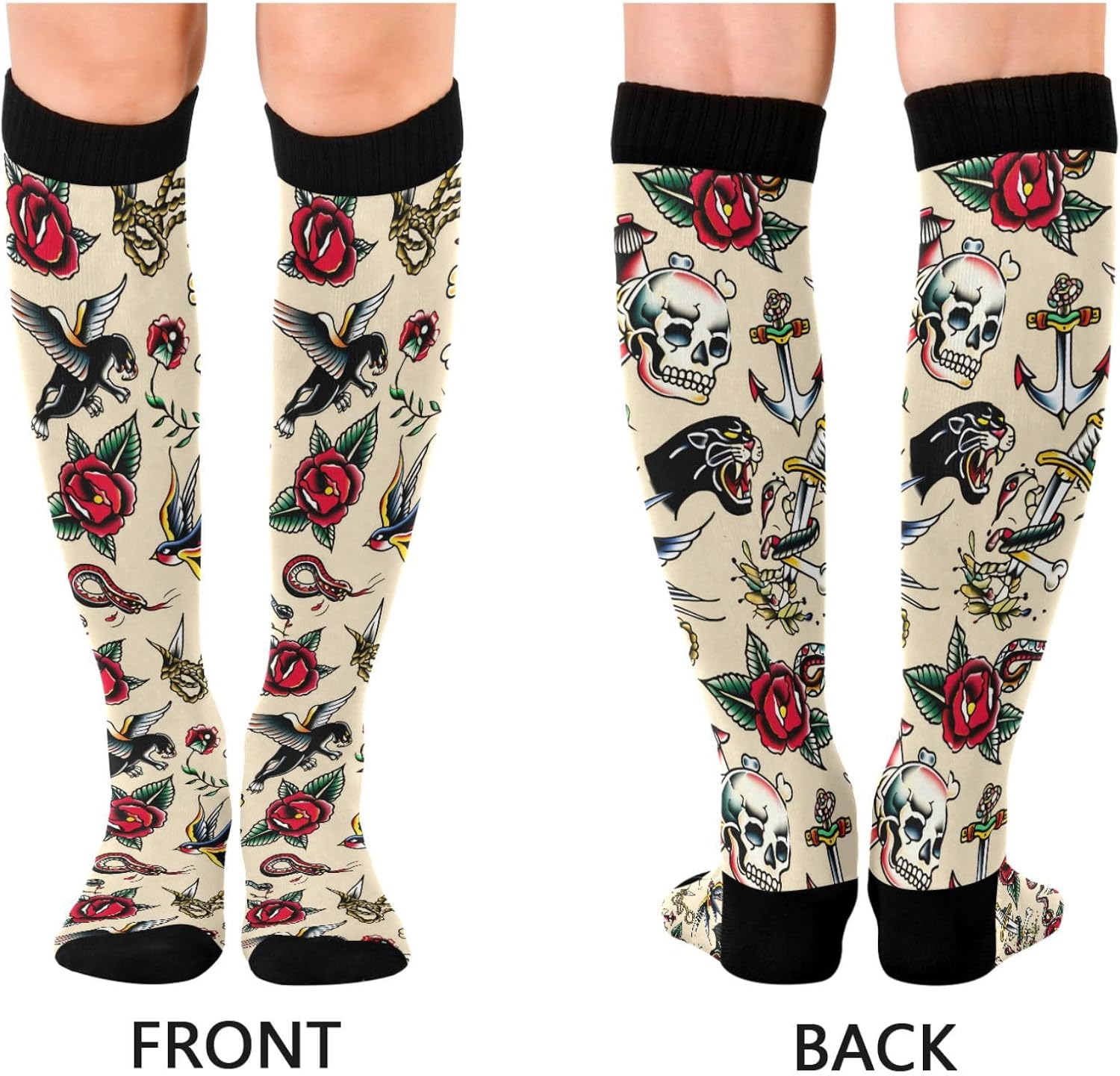 Tradycyjne skarpety kompresyjn – Knee High Sock Women recenzja i cena
