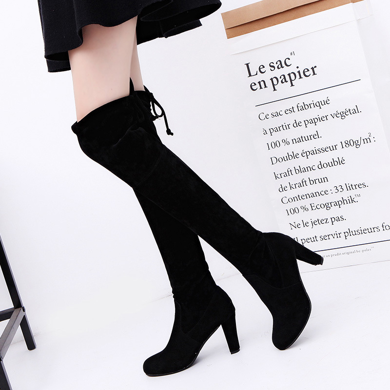Damskie kozaki za kolano ze st – Knee High Sock Women recenzja i cena