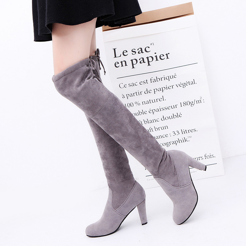 Damskie kozaki za kolano ze st – Knee High Sock Women recenzja i cena
