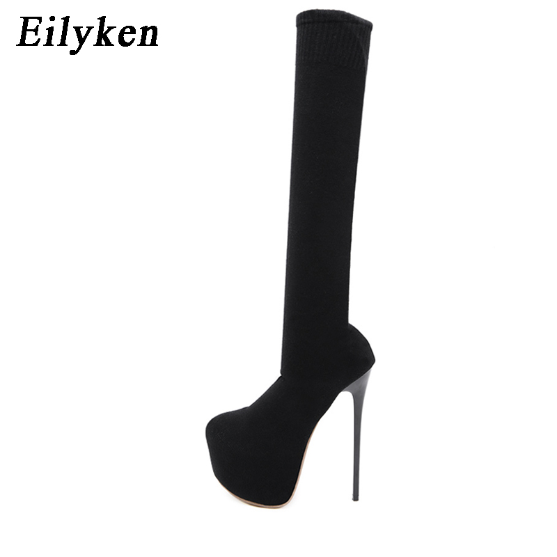 Eilyken Fashion Platform Stret – Knee High Sock Women recenzja i cena