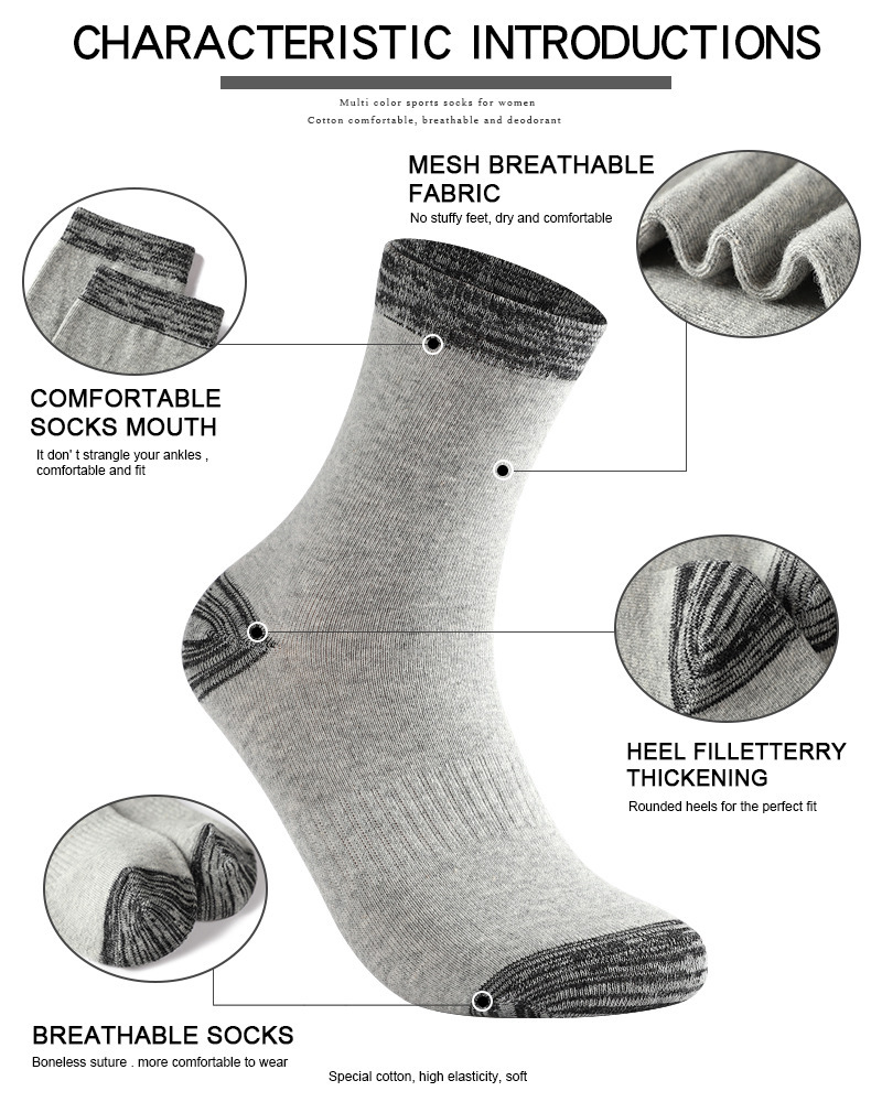 Zestaw 1/5 par męskich skarpet – Cotton Crew Sock Pack recenzja i cena